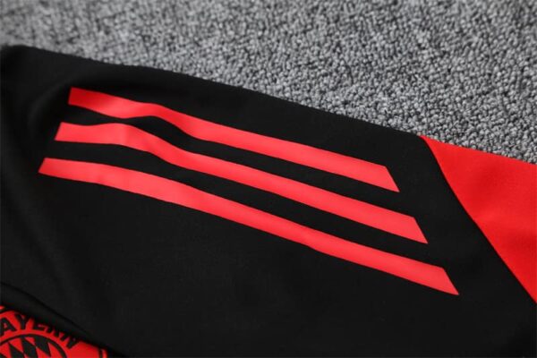 Bayern Munich 2025-26 Black Half Zip Long Sleeve Training Kit - Image 5