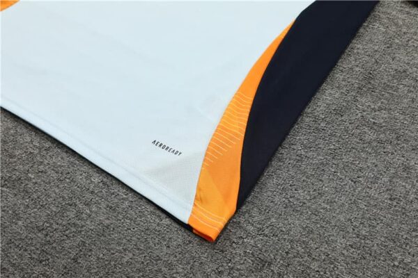 Real Madrid 2024-25 Light Blue Short Sleeve Training Kit - Image 5