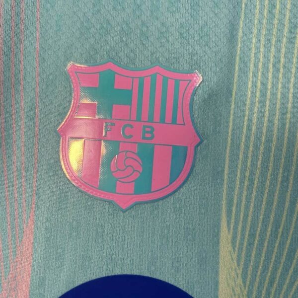 Barcelona 2025-26 Ice Pastel Geometric Special Edition Kids Kit - Image 5