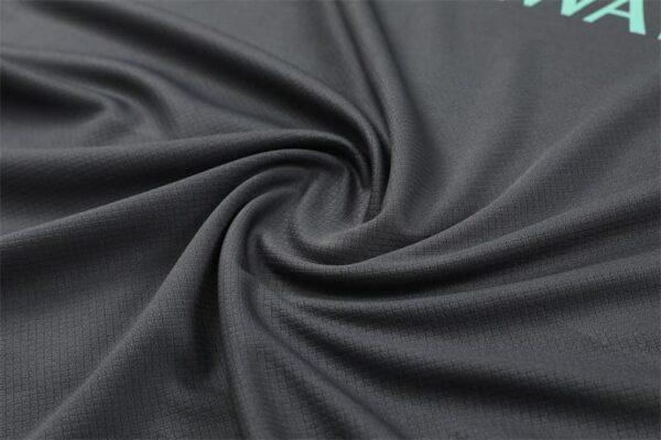 PSG 2024-25 Dark Grey Light Blue Short Sleeve Training Kit - Image 5