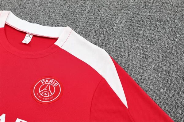 PSG Jordan 2025-26 Red Short Sleeve Training Kit - Image 6