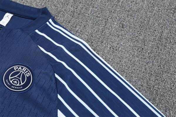PSG Jordan 2025-26 Royal Blue (UCL Edition) Half Zip Long Sleeve Training Kit - Image 6
