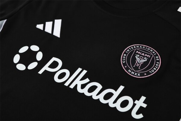 Inter Miami 2025-26 Black Short Sleeve Training Kit - Image 6