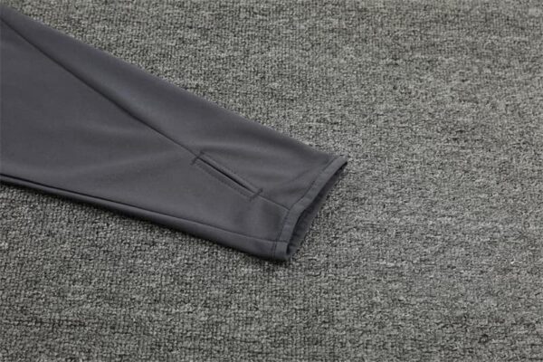 Argentina 2024-25 Dark Grey Half Zip Long Sleeve Training Kit - Image 6