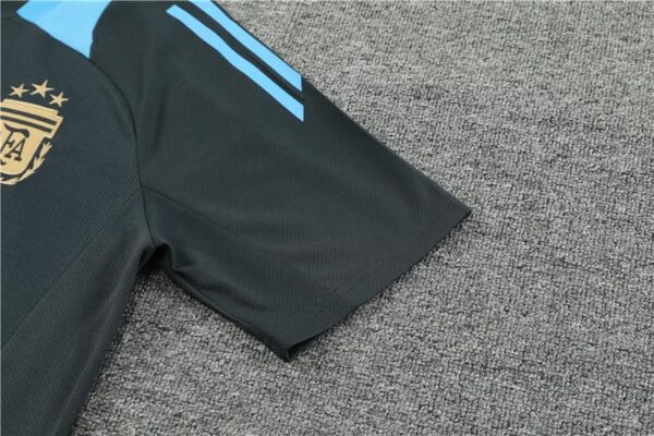 Argentina 2024-25 Dark Grey Short Sleeve Training Kit - Image 6
