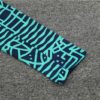 Brazil 2024-25 Turquoise Blue (Camo Edition) Half Zip Long Sleeve Training Kit - Image 6
