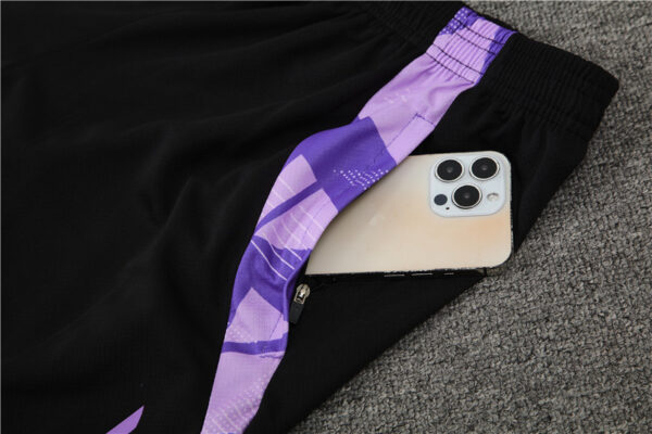 Germany 2024-25 Black Short Sleeve Training Kit - Image 6