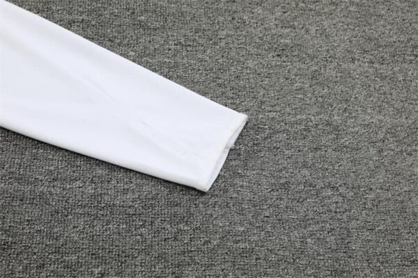 Japan 2024-25 White Half Zip Long Sleeve Training Kit - Image 6