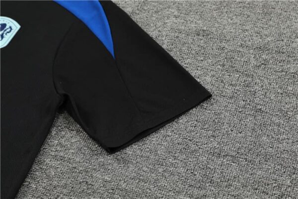 Netherlands 2024-25 Black Short Sleeve Training Kit - Image 6