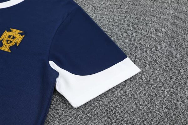 Portugal 2025-26 Royal Blue Short Sleeve Training Kit - Image 6