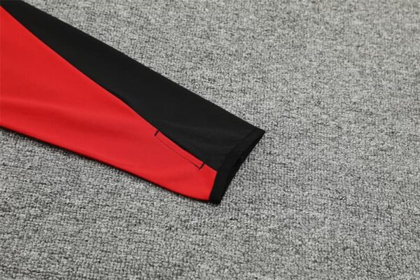 Arsenal 2024-25 Black Half Zip Long Sleeve Training Kit - Image 6