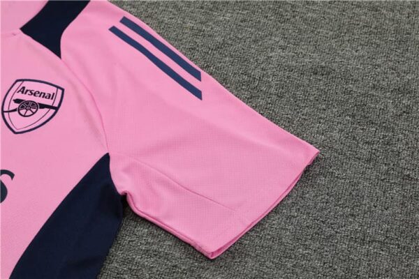 Arsenal 2024-25 Pink Short Sleeve Training Kit - Image 6