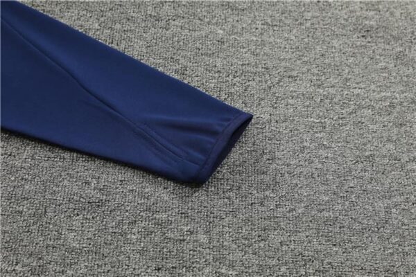 Arsenal 2024-25 Royal Blue Half Zip Long Sleeve Training Kit - Image 6