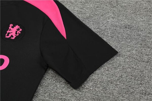 Chelsea 2024-25 Black Short Sleeve Training Kit - Image 6