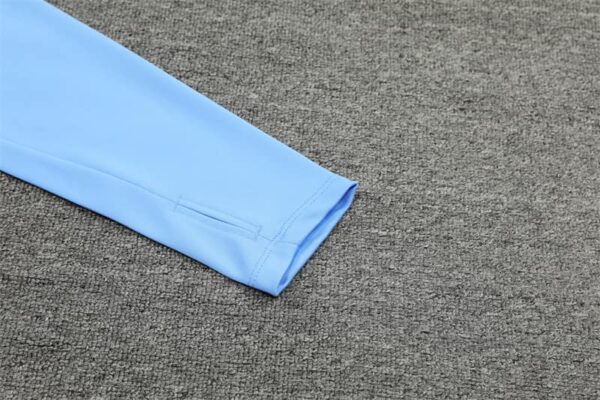 Manchester City 2024-25 Light Blue (Camo Edition) Half Zip Long Sleeve Training Kit - Image 6