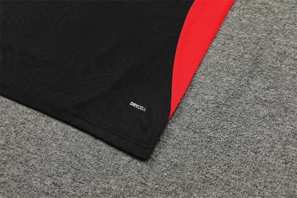AC Milan 2024-25 Black Short Sleeve Training Kit - Image 6