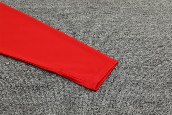 AC Milan 2024-25 Red (Camo Edition) Half Zip Long Sleeve Training Kit - Image 6