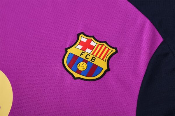 Barcelona 2025-26 Purple Short Sleeve Training Kit - Image 6
