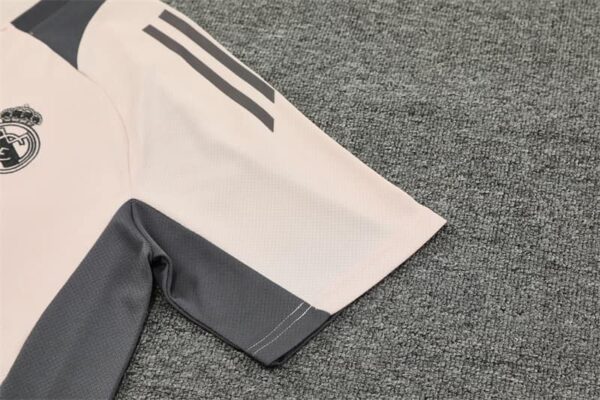 Real Madrid 2024-25 Apricot Short Sleeve Training Kit - Image 6