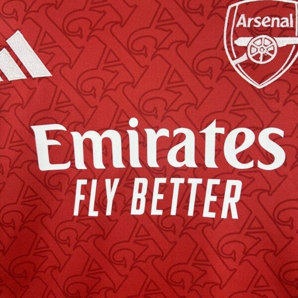Arsenal 2025-26 Home Womens Jersey - Image 6