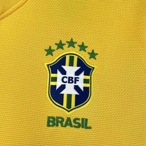 Brazil 2012-13 Home Retro Jersey - Image 6