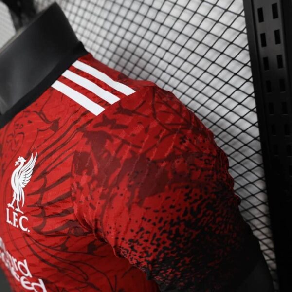 Liverpool 2025-26 Black & Red Fury Phoenix Special Edition Jersey Player Version - Image 6