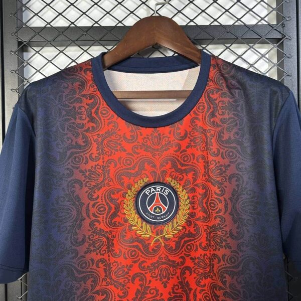 Paris Saint-Germain 2025-26 Red Pattern Special Edition Jersey - Image 6