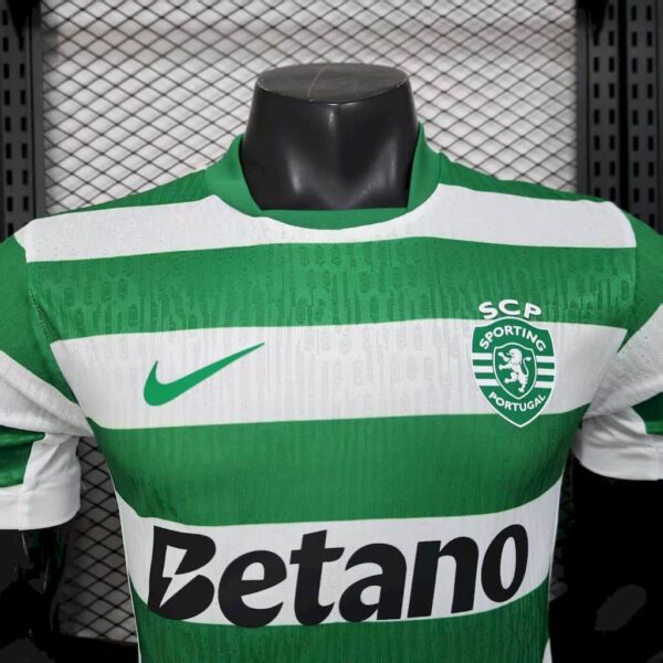 Sporting CP 2025-26 Home Jersey Player Version - Image 6