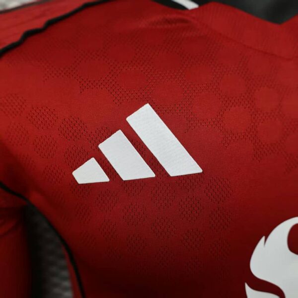 Manchester United 2025-26 Home Long Sleeve Jersey Player Version - Image 6
