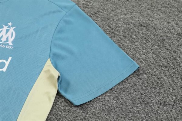 Marseille 2024-25 Lake Green Short Sleeve Training Kit - Image 6