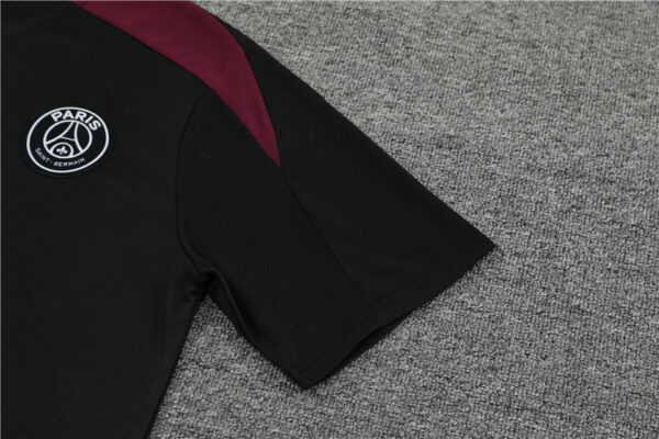 PSG 2024-25 Black Short Sleeve Training Kit - Image 6