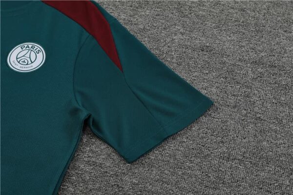 PSG 2024-25 Green Short Sleeve Training Kit - Image 6