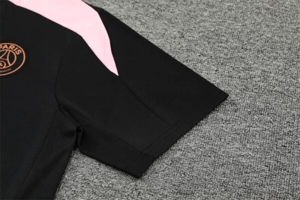 PSG Jordan 2024-25 Black Short Sleeve Training Kit - Image 6