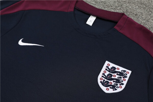 England 2024-25 Royal Blue Short Sleeve Training Kit - Image 7