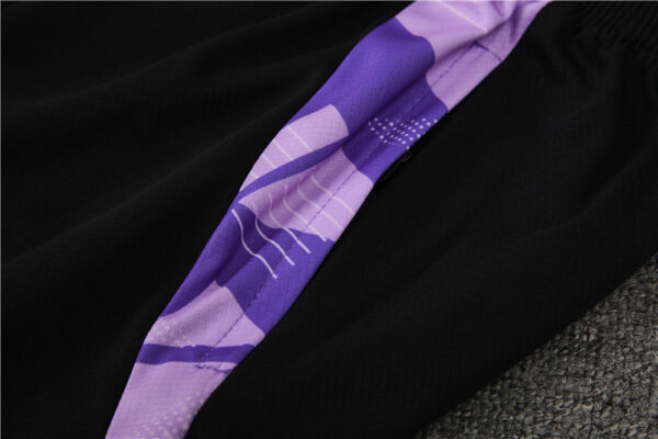 Germany 2024-25 Black Short Sleeve Training Kit - Image 7