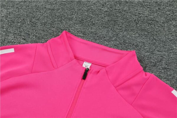 Germany 2024-25 Pink Half Zip Long Sleeve Training Kit - Image 7