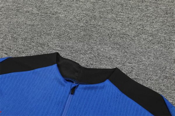 Korea 2024-25 Rainbow Blue Half Zip Long Sleeve Training Kit - Image 7