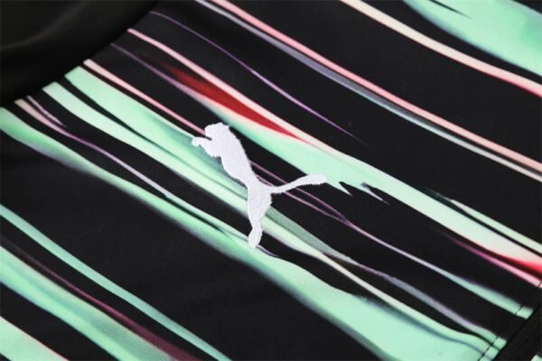 Portugal 2025-26 Green Black (Camo Edition) Half Zip Long Sleeve Training Kit - Image 7
