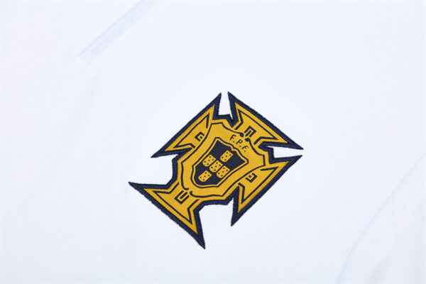 Portugal 2025-26 White Half Zip Long Sleeve Training Kit - Image 7