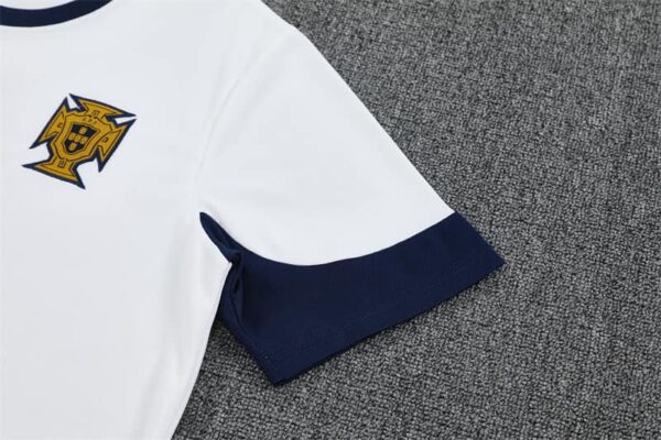 Portugal 2025-26 White Short Sleeve Training Kit - Image 7