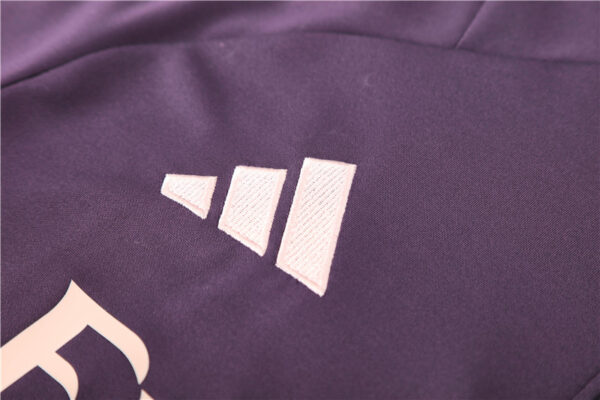 Arsenal 2024-25 Purple Half Zip Long Sleeve Training Kit - Image 7