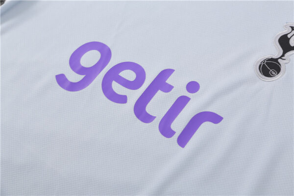 Tottenham Hotspur 2024-25 Light Grey Short Sleeve Training Kit - Image 7