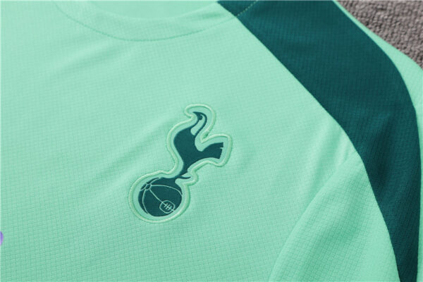 Tottenham Hotspur 2024-25 Light Green Short Sleeve Training Kit - Image 7