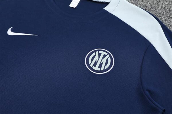 Inter Milan 2025-26 Royal Blue Short Sleeve Training Kit - Image 7