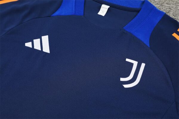 Juventus 2024-25 Royal Blue Short Sleeve Training Kit - Image 7