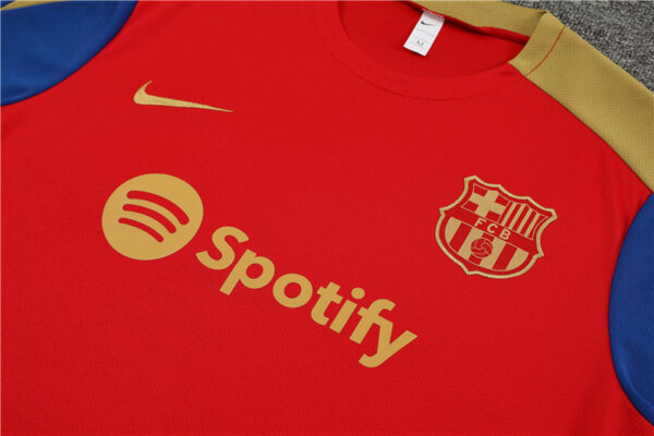 Barcelona 2024-25 Red Short Sleeve Training Kit - Image 7