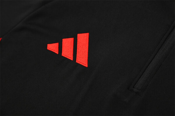 Bayern Munich 2025-26 Black Half Zip Long Sleeve Training Kit - Image 7