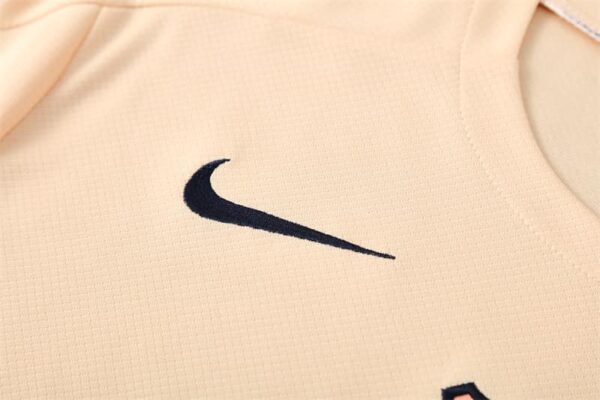 Barcelona 2025-26 Beige Short Sleeve Training Kit - Image 7