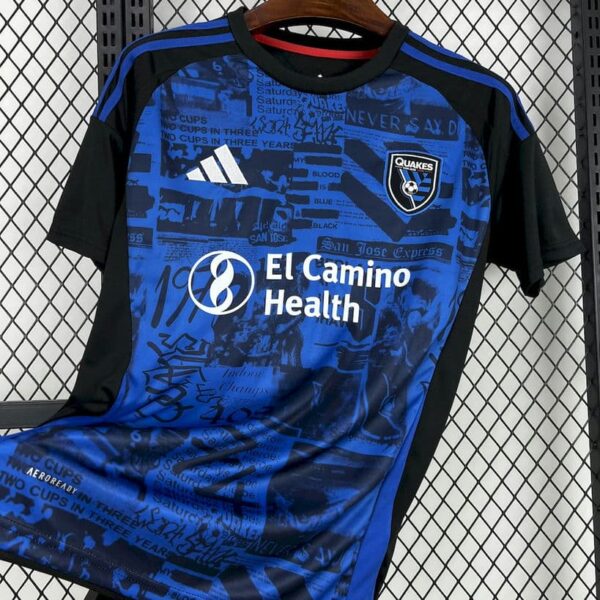 San Jose Earthquakes 2025-26 Home Jersey Fan Version - Image 7