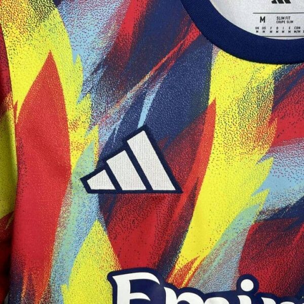 Arsenal 2025-26 Colorful Pre-Match Training Jersey - Image 7